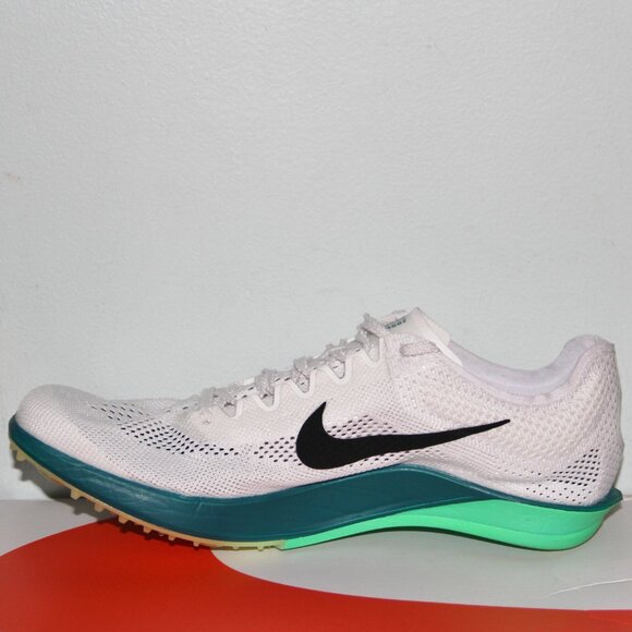 Nike ZoomX Dragonfly 2 Track Spikes Mens 7.5 Womens 9 White Spruce - Picture 3 of 9